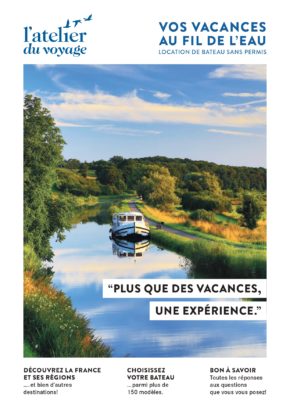 Brochure vacances "au fil de l'eau"